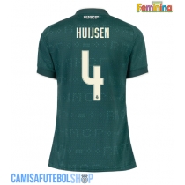 Camisa de time de futebol Real Madrid Dean Huijsen #4 Replicas 2º Equipamento Feminina 2026-27 Manga Curta